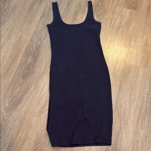 Forever 21 Black Midi Dress